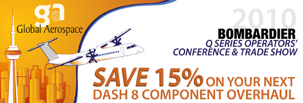 15% off your next dash 8 component overhaul